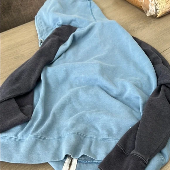 Mossimo Supply Co. Blue and Gray Hoodie - Picture 5 of 5